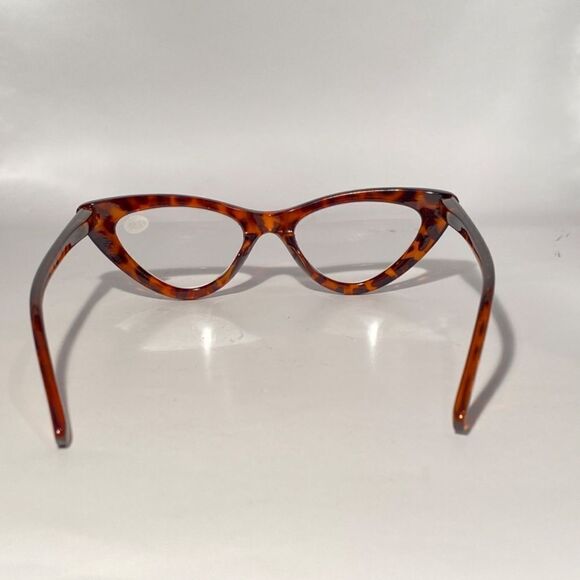 1127 Emma Cateye Reading Glasses 2.50 Tortoise Readers NWT - Picture 5 of 9